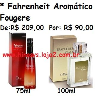 Fahrenheit 100ml GOLD 45