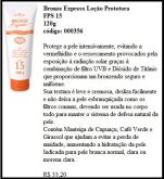 Bronze Express Loção Protetora FPS 15 120g
