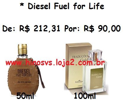 Diesel Fuel For Life 100ml GOLD 30