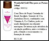 Wonderful Gold Óleo para as Pernas 140ml